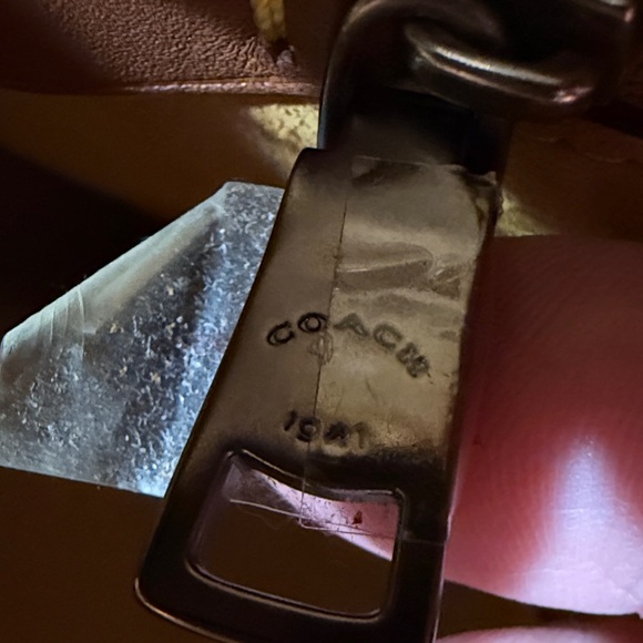 Coach 1941 Rogue 39 Black Leather Handbag - Picture 12 of 14